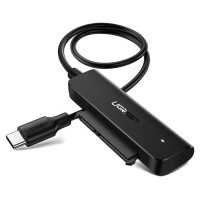 Ugreen adapter HDD SSD 2.5'' SATA III 3.0 - USB Type C 3.2 Gen 1 (SuperSpeed ​​USB 5 Gbps) black (70610 CM321)