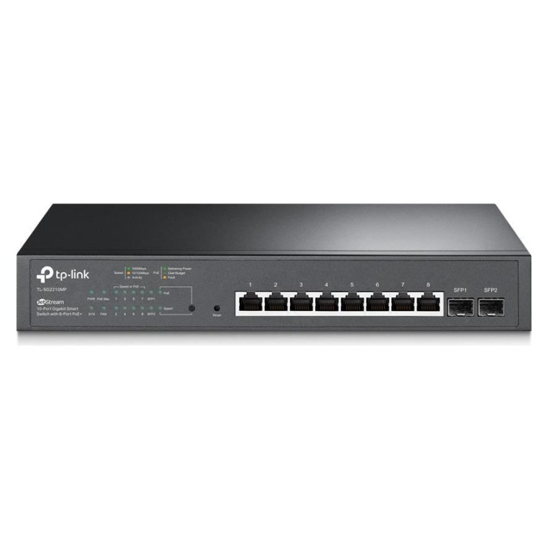 Tp-Link Switch|TP-LINK|Omada|TL-SG2210MP|PoE+ ports 8|150 Watts|TL-SG2210MP
