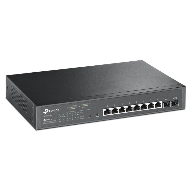Tp-Link Switch|TP-LINK|Omada|TL-SG2210MP|PoE+ ports 8|150 Watts|TL-SG2210MP