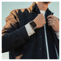 Uniq Dante Stainless Steel Strap for Apple Watch 1/2/3/4/5/6/7/8/SE/SE2 38/40/41mm - Rose Gold