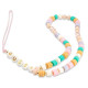 Guess pendant GUSTFLWP Phone Strap pink/pink Heishi Beads