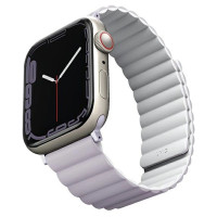 Uniq Revix strap for Apple Watch 1/2/3/4/5/6/7/8/SE/SE2/Ultra 42/44/45/49mm - lilac-white