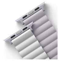 Uniq Revix strap for Apple Watch 1/2/3/4/5/6/7/8/SE/SE2/Ultra 42/44/45/49mm - lilac-white