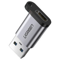 Ugreen USB C (female) - USB (male) adapter Ugreen US276 USB 5Gb/s - gray