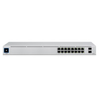Ubiquiti Switch|UBIQUITI|USW-16-POE|Type L2|Desktop/pedestal|Rack|16x10Base-T / 100Base-TX / 1000Base-T|2xSFP|PoE ports 16|PoE+ ports 8|18 Watts|USW-16-POE