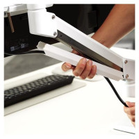 Fellowes MONITOR ACC ARM TALLO MODULAR/2MS WHITE 8616601 FELLOWES