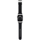 Karl Lagerfeld 3D Rubber Karl&Choupette Heads strap for Apple Watch 42/44/45/49mm - black