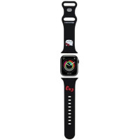 Hello Kitty Silicone Kitty Head strap for Apple Watch 38/40/41mm - black