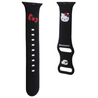 Hello Kitty Silicone Kitty Head strap for Apple Watch 38/40/41mm - black