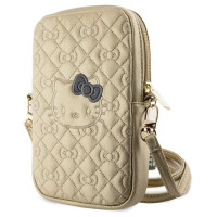 Hello Kitty Quilted Bows Strap bag - gold
