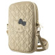 Hello Kitty Quilted Bows Strap bag - gold