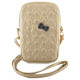 Hello Kitty Quilted Bows Strap bag - gold