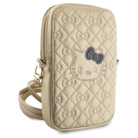 Hello Kitty Quilted Bows Strap bag - gold