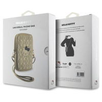 Hello Kitty Quilted Bows Strap bag - gold