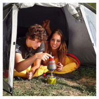 Meva Gas cartridge cartridge with valve and thread for tourist stove PB 100g