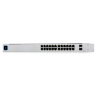 Ubiquiti Switch|UBIQUITI|USW-24-POE|Type L2|Desktop/pedestal|Rack|24x10Base-T / 100Base-TX / 1000Base-T|2xSFP|PoE+ ports 16|95 Watts|USW-24-POE