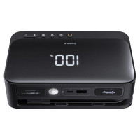 Baseus Jump starter Baseus Super Energy BS-CH013 4in1 600A with flashlight / powerbank 6000mAh / compressor - black