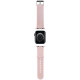 Karl Lagerfeld 3D Rubber Karl&Choupette Heads strap for Apple Watch 42/44/45/49mm - pink