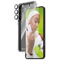 Panzerglass Bundle 3in1 set transparent case + foil + camera cover for Samsung Galaxy S24+