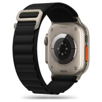 Tech-Protect Nylon Pro Strap for Apple Watch 4 / 5 / 6 / 7 / 8 / 9 / SE / Ultra 1 / 2 (42/44/45/49 mm) - Black