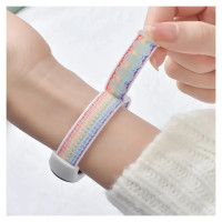 Tech-Protect Nylon Strap for Xiaomi Smart Band 8 / 8 NFC - Black