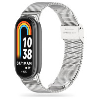 Tech-Protect MilaneseBand Strap for Xiaomi Smart Band 8 / 8 NFC - Silver