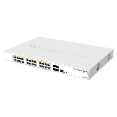 Mikrotik Switch|MIKROTIK|Type L3|Rack|24x10Base-T / 100Base-TX / 1000Base-T|4xSFP+|1xRJ45|CRS328-24P-4S+RM