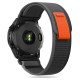 Tech-Protect Nylon Strap for Garmin Fenix 3 / 5X / 3HR / 5X Plus / 6X / 6X Pro / 7X - Black-Orange