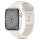 Tech-Protect Silicone Strap for Apple Watch 4 / 5 / 6 / 7 / 8 / 9 / SE (38 / 40 / 41 mm) - Beige