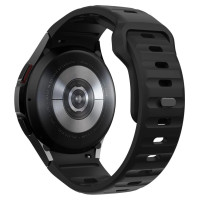 Tech-Protect Silicone Line Strap for Samsung Galaxy Watch 4 / 5 / 5 Pro / 6 / 7 / FE - Black