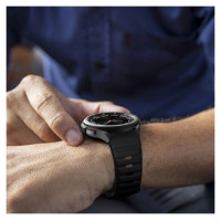 Tech-Protect Silicone Line Strap for Samsung Galaxy Watch 4 / 5 / 5 Pro / 6 / 7 / FE - Black