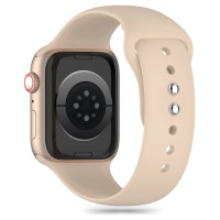 Tech-Protect Silicone Strap for Apple Watch 4 / 5 / 6 / 7 / 8 / 9 / SE (38 / 40 / 41 mm) - Brown