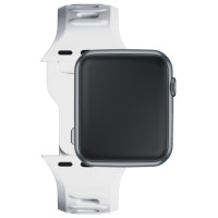 3Mk Protection 3mk Silicone Watch Strap for Apple Watch 42 / 44 / 45 / 49 mm - white