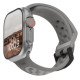 UAG Civilian Silicone Strap for Apple Watch 42 / 44 / 45 / 46 / 49mm - Titanium