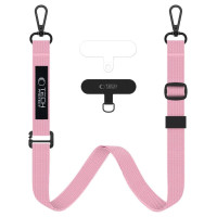 Tech-Protect C65 Rope Crossbody Leash - Pink