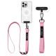 Tech-Protect C65 Rope Crossbody Leash - Pink