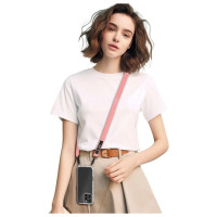 Tech-Protect C65 Rope Crossbody Leash - Pink