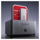 Orico IT28E-C 2-Disk Docking Station with M.2 NVME 2.5"/3.5 HDD/2.5" SSD Clone Function - Gray