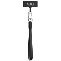 Audi Crossbody Leather Universal Lanyard 28cm x 10mm - Black