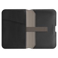 Uniq Lyden DS RFID Magnetic Wallet with Phone Stand - Black