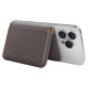 Uniq Lyden DS RFID Magnetic Wallet with Phone Stand - Gray