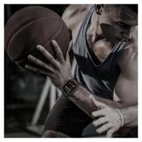 Tech-Protect Nylon Clasp for Apple Watch 44 / 45 / 46 / 49 mm - Black