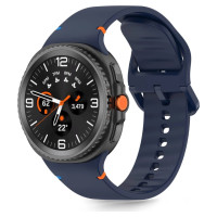 Tech-Protect Silicone Strap for Samsung Galaxy Watch 40/44/46 mm - Navy Blue