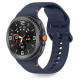 Tech-Protect Silicone Strap for Samsung Galaxy Watch 40/44/46 mm - Navy Blue