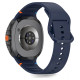 Tech-Protect Silicone Strap for Samsung Galaxy Watch 40/44/46 mm - Navy Blue