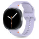 Tech-Protect Silicone Strap for Samsung Galaxy Watch 40/44/46 mm - Purple