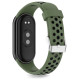 Tech-Protect IconBand Air Strap for Xiaomi Smart Band 8 / 9 / 10 / NFC - Green and Black