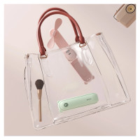 Jisulife Handheld Fan Life8 Plus Portable USB Fan with Power Bank Function 4500mAh and Flashlight - Green