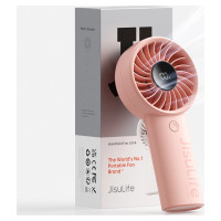 Jisulife Handheld Fan Life4 3600mAh Portable USB Fan - Pink