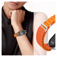 Tech-Protect Nylon Pro Strap for Xiaomi Smart Band 8 / 9 / 10 / NFC - Orange